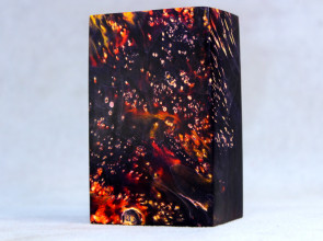 Stabilized Maple Burl Wood Mod Block